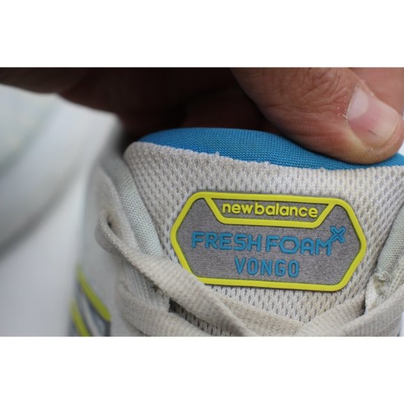 New Balance FF Vongo V5 Men\'s Size 13 D MVNGOWM5 White Running Shoes Sneakers